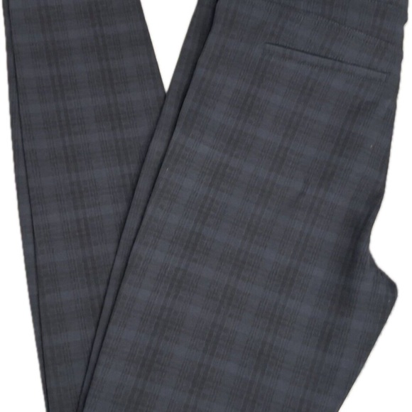 Liverpool Los Angeles Pull On Leggings in Size 8/29 in Night Sky Blue Plaid - Picture 7 of 9